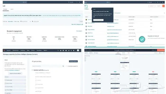 إنشاء وبرمجة منصة إداره برامج علاقات العملاء HubSpot CRM 0