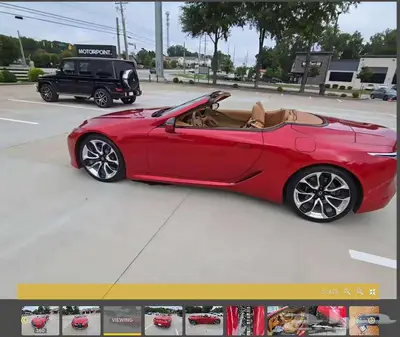 2022 Lexus LC 500 Convertible index