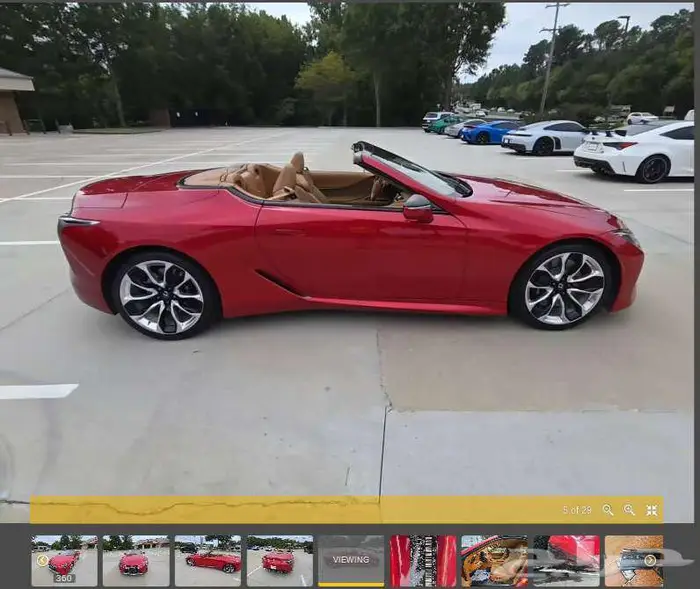 2022 Lexus LC 500 Convertible 1