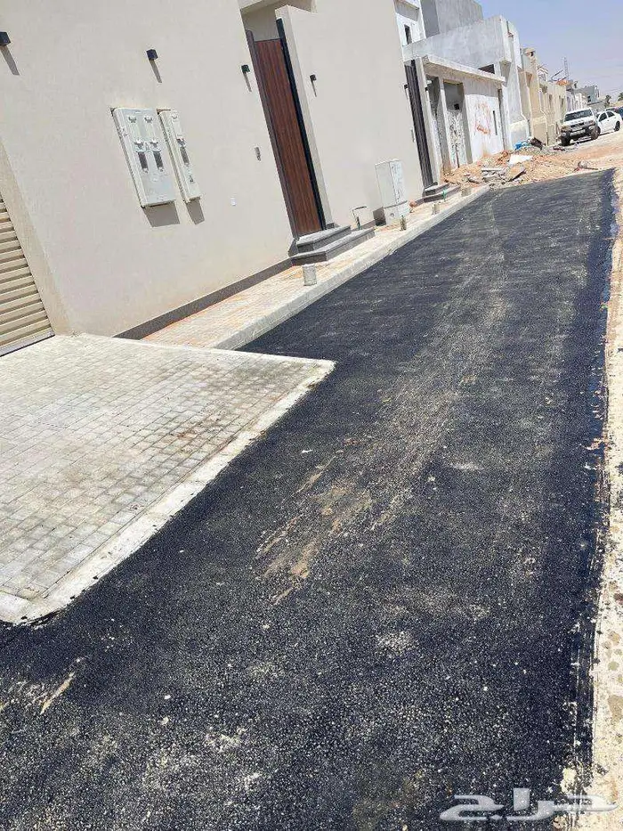 اسفلت المجمعة واجهات محلات امام المنازل 0