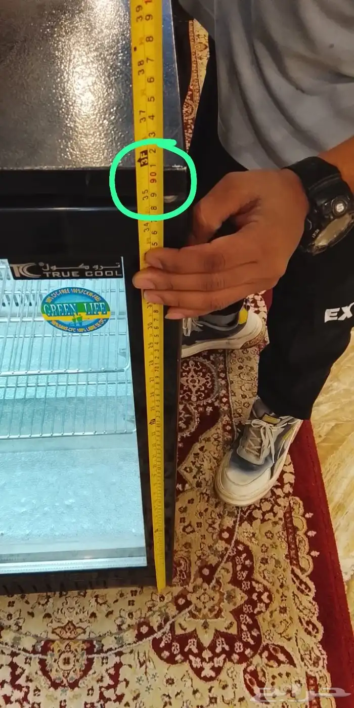ثلاجه عرض تصلح الحلويات المشروبات البارده 1
