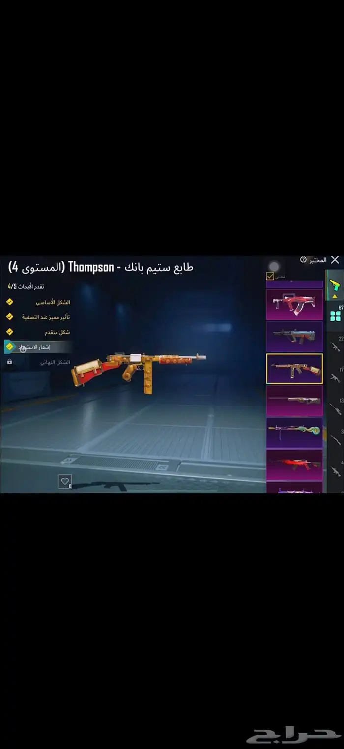 حساب ببجي 61