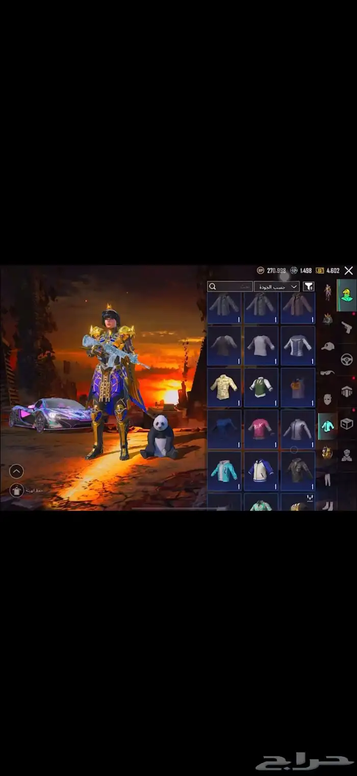 حساب ببجي 31