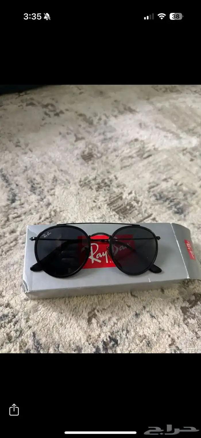 نظارات راي بان اصليه ( شبه جديده ) 0