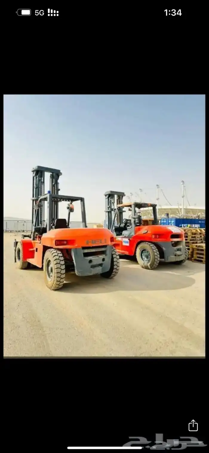 رافعه شوكيه فوركلفت سيزرلفت مان لفت للايجار Forklift 3