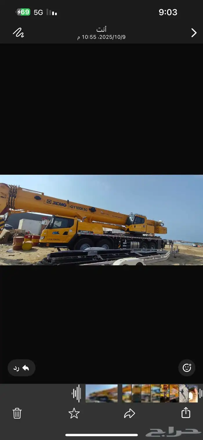 كرين 100 طن 2025 للايجار 4