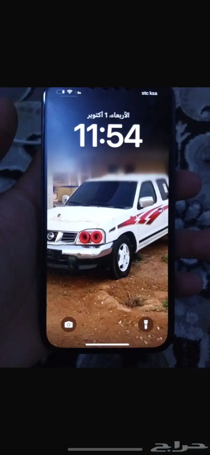للبيع آيفون 13 عادي مهو مفكوك نسبه البطاريه 85 نضيف 1