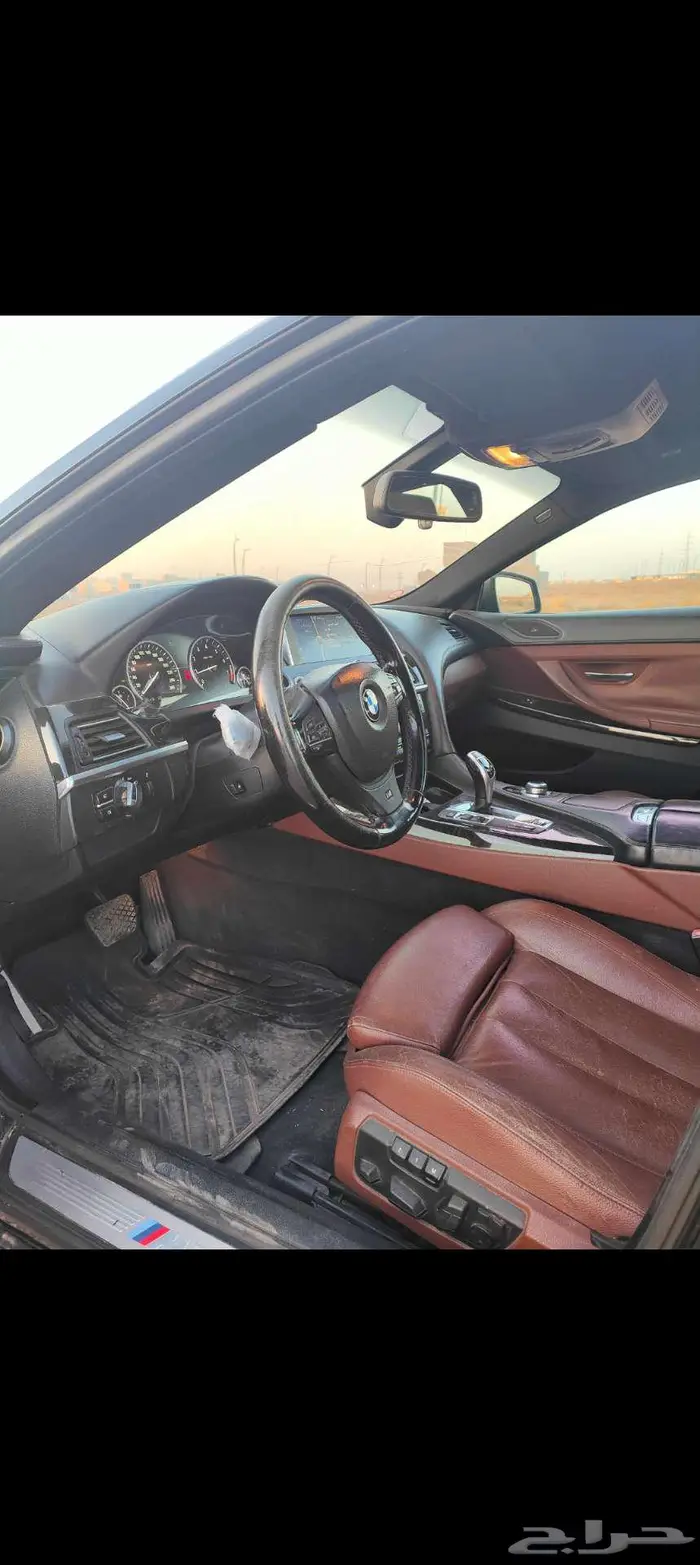 BMW 650i أسود 7