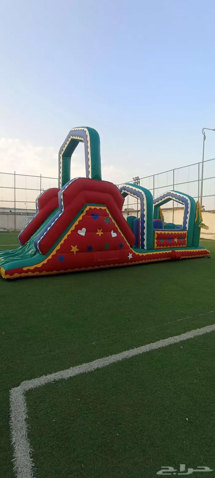 نطيطات زحاليق مائيه زحاليق هوائيه ملعب صابوني 1