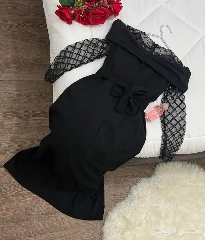 فستان اسود  باربي 4