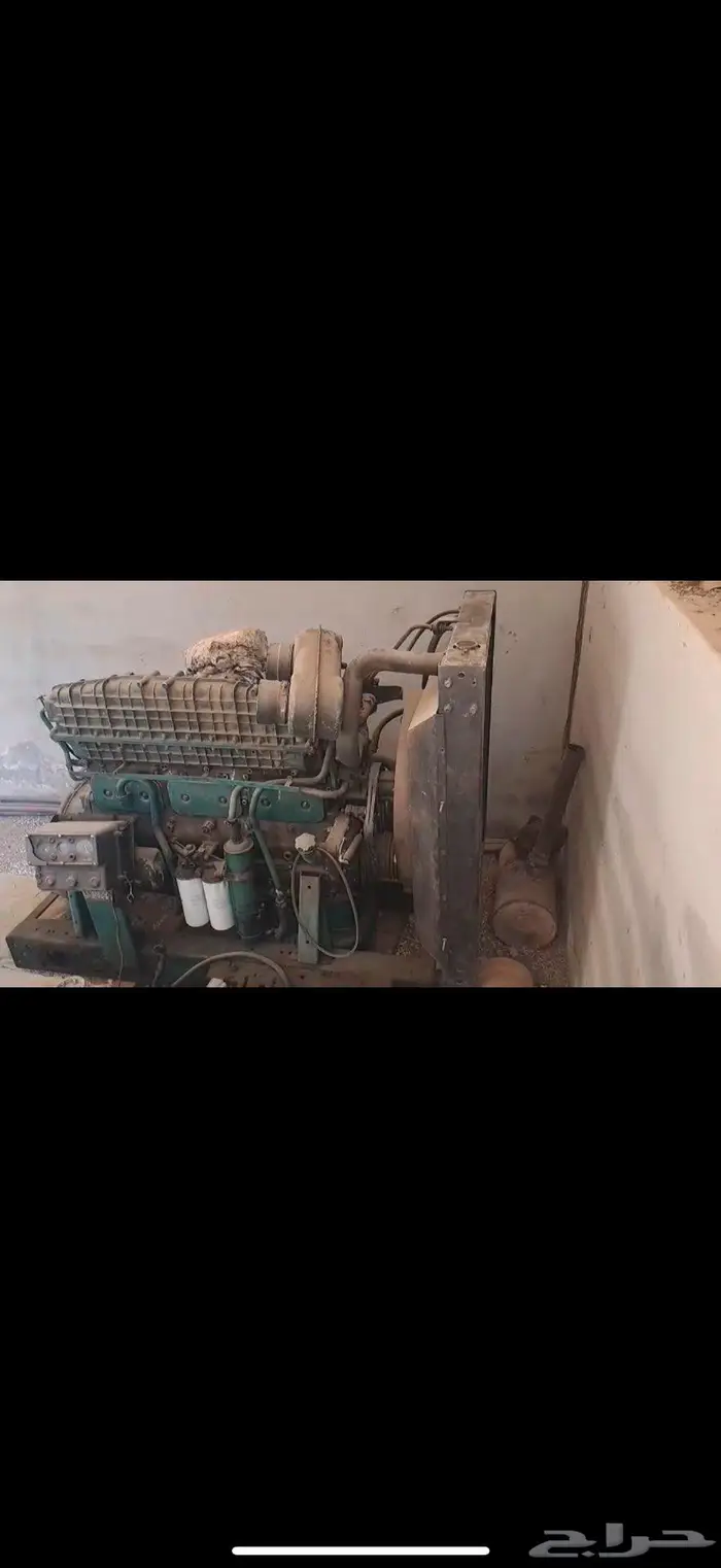 مكينة فولفو 410 معها دفاعه 0
