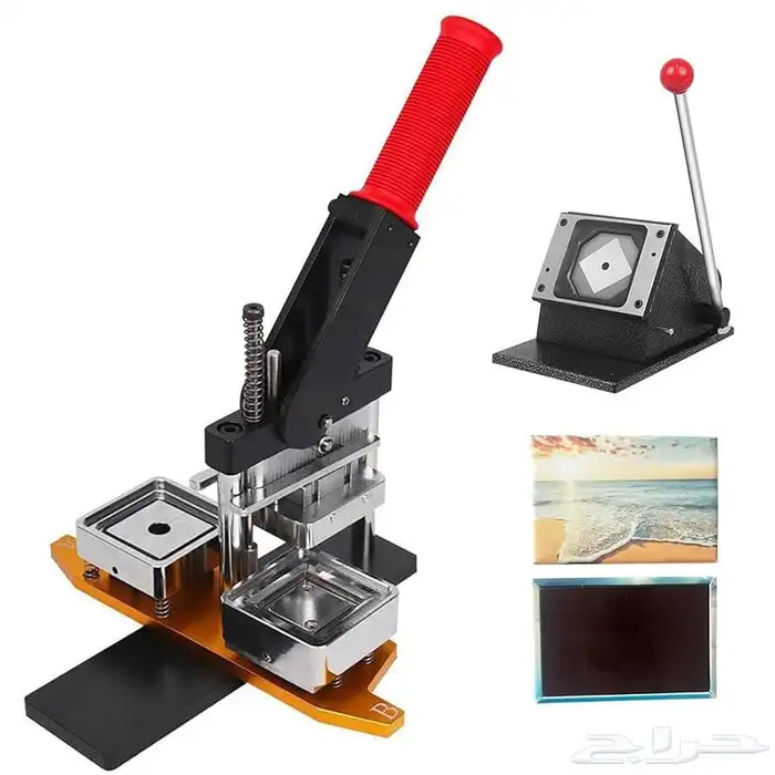 مكينة صناعة مغناطيس مقاس 2x2 سم 2