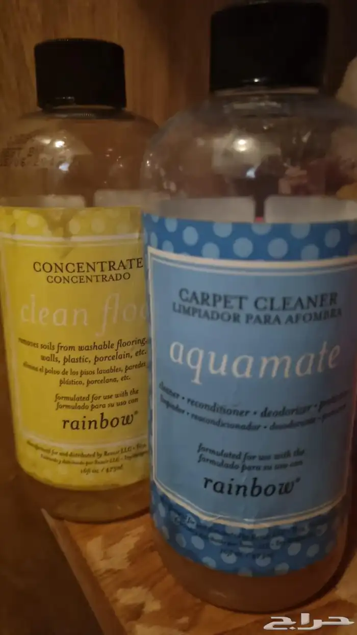 مكنسه رينبو بدون ملحقات وصابون سجاد وسيراميك خاص بالمكنسه 3