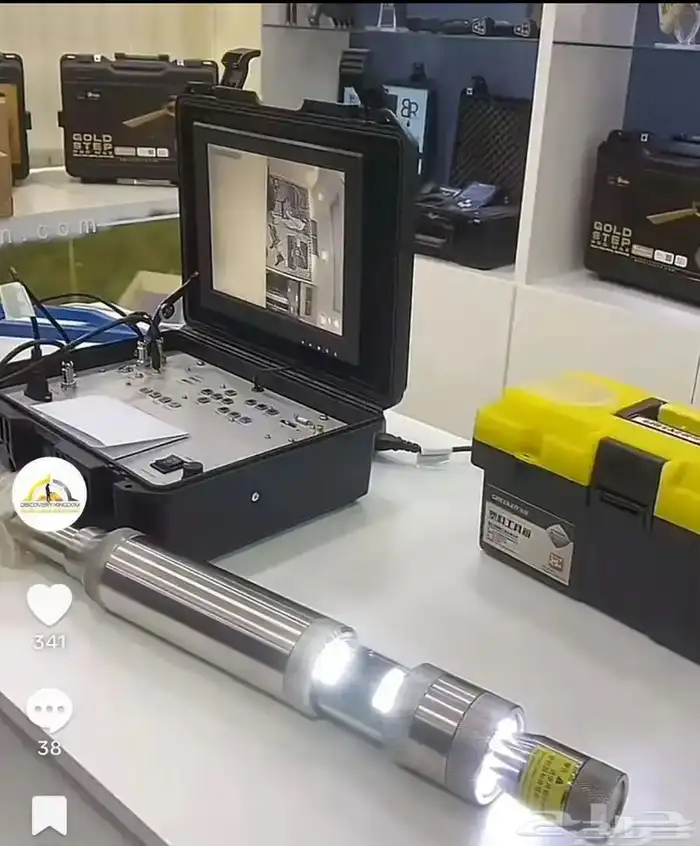 كميرة تصوير آبار جوفية وسطحية تصل إلى 650 متر بجوده عالية 2