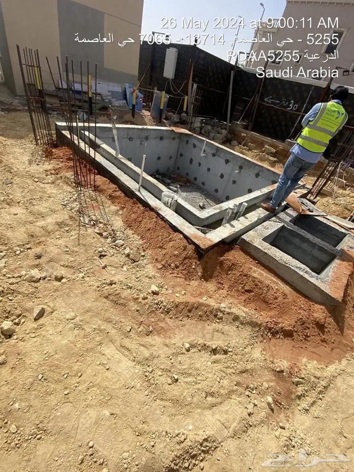 خدمات مقاولات بإشراف هندسي ترميم وبناء  ملاحق   مسابح 13