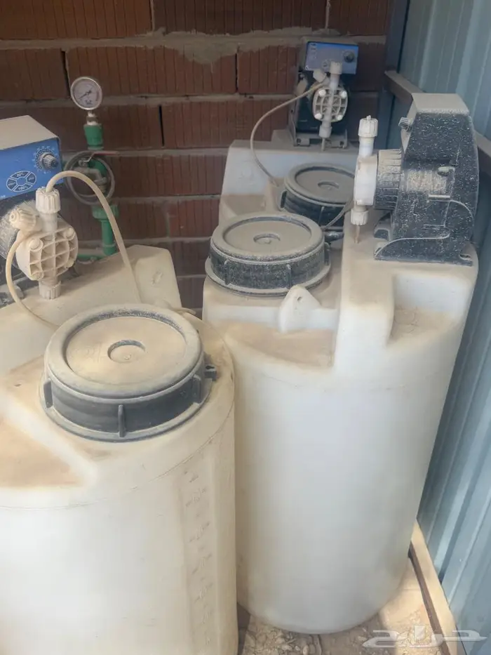 خزان غاز مركزي الف لتر ومضخة تحليه للبيع 2