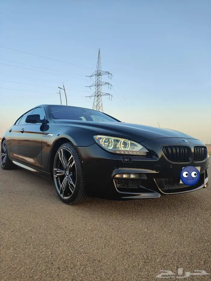 BMW 650i أسود 4