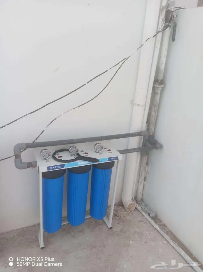 فلاتر التحليه المنزليه من نقاء الماء محايل 5