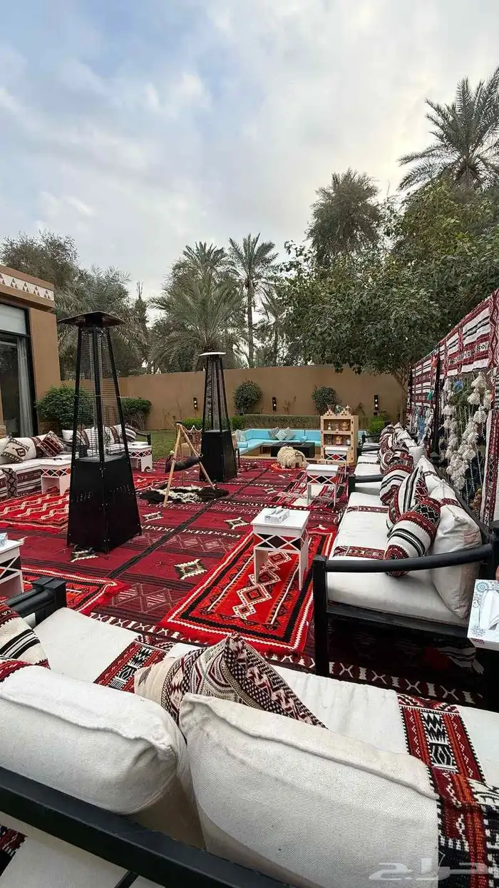 تأجير كراسي خيام اوروبيه وخيام شعبيه جلست كنب مكيفات دفايات 3