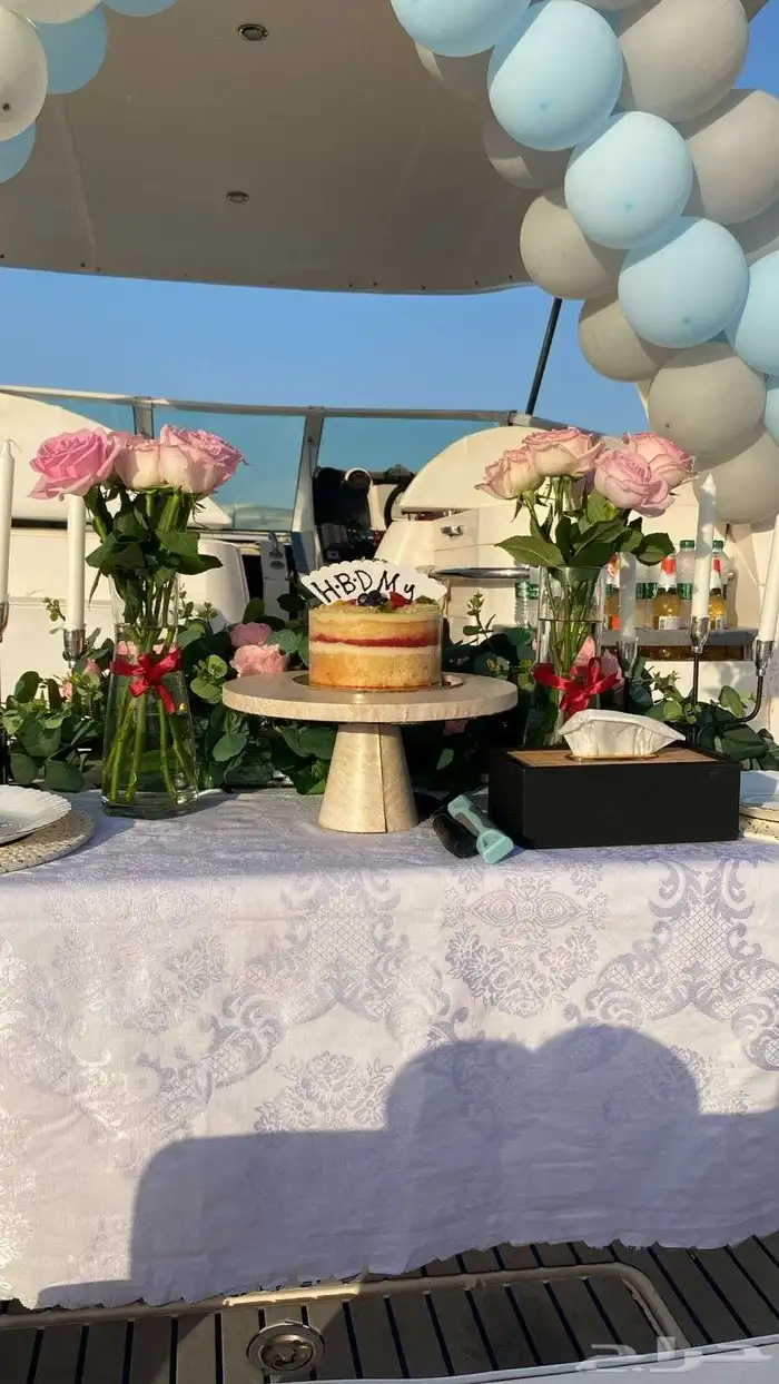 تأجير يخوت رحلات جزيرة بياضه ابو طير حفلات بحريه 6