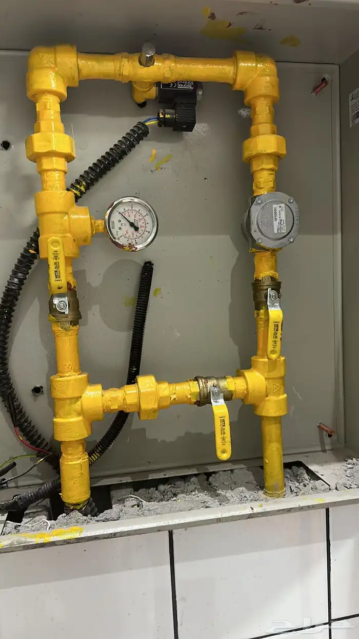 تمديد شبكة الغاز 5