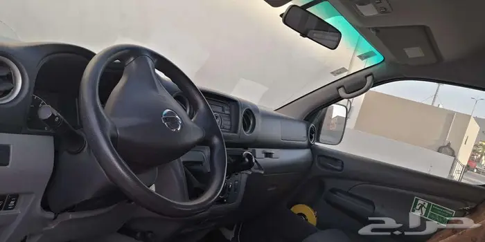 باص نيسان ديزل قير عادي سقف عالى نظيف ومفحوص 0