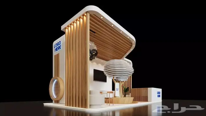 تصميم و تنفيذ بوثات معارض ثلاثية الأبعاد بجودة عالية 0