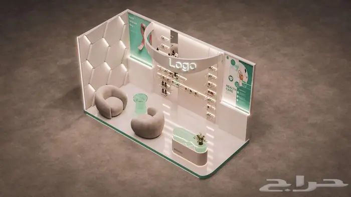 تصميم و تنفيذ بوثات معارض بجودة عالية 4