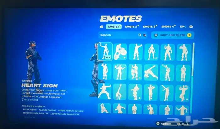 حساب فورت سوني 4 5
