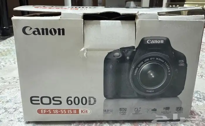 كاميرا كانون للبيع موديل 600D 1