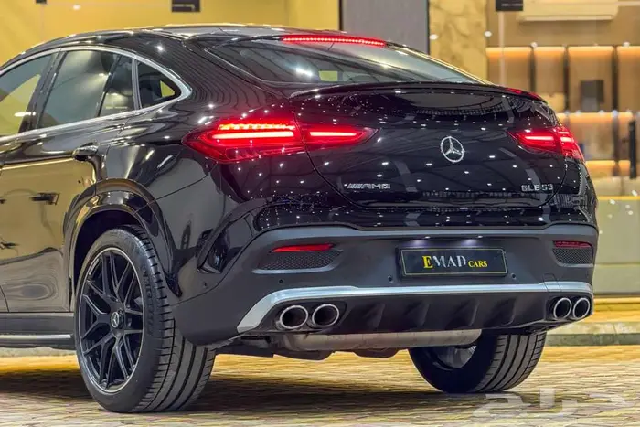 مرسيدس GLE 53 AMG 2024 اسود خليجي 4