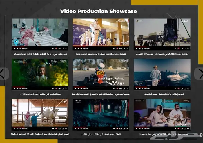 تصوير فيديو ومونتاج بخبرة إعلانية وجودة سينمائية   تجارية 0