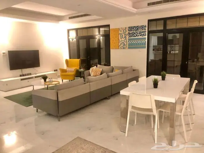 للايجار شقة عوائل موثثة في الرياض حي الملقا   عرض رقم H1329 6