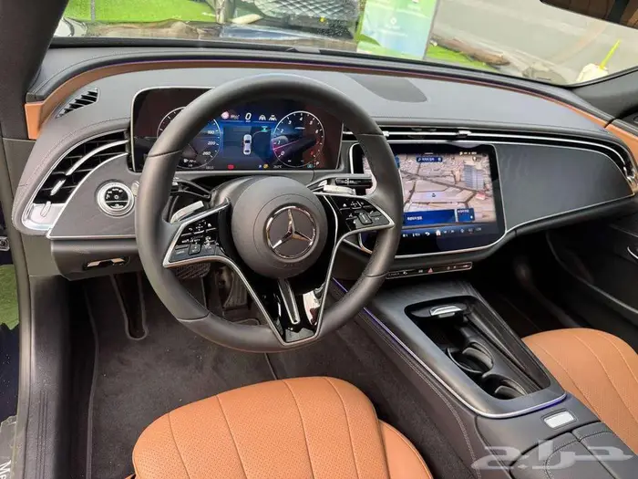 لسرعة البيع 215000 سيارة مرسيدس E200 حالة فوق الممتازة 12