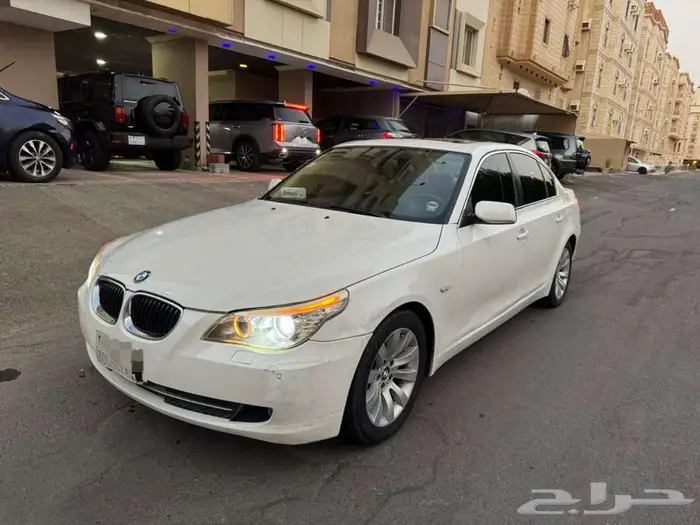 بي ام 523 i موديل 2008 فل كامل 6 سلندر تنفس طبيعي بصمة 1