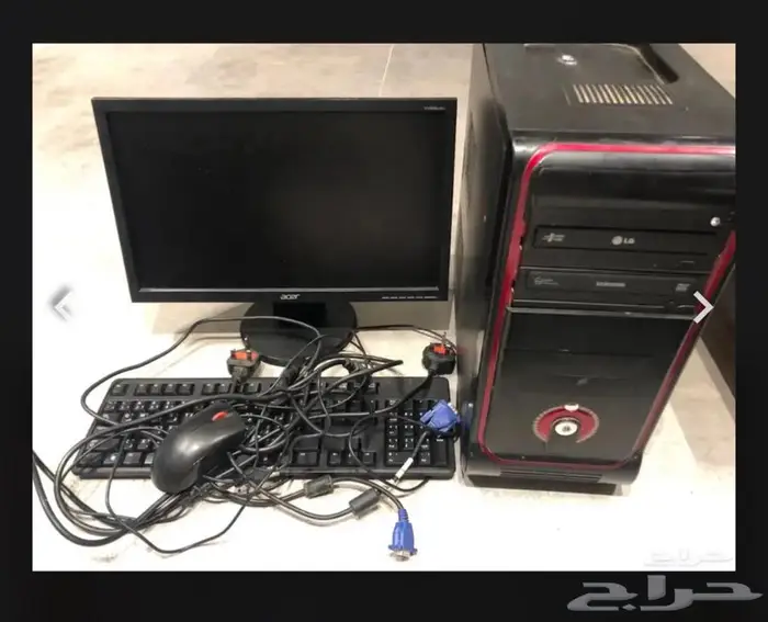 كمبيوتر pc للبيع مستعمل 3