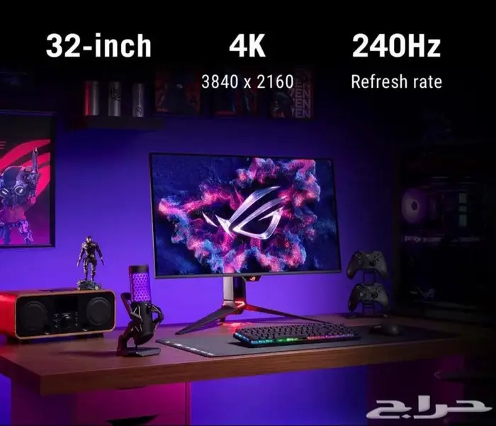 شاشة اوليد rog swift روج سويفت 1