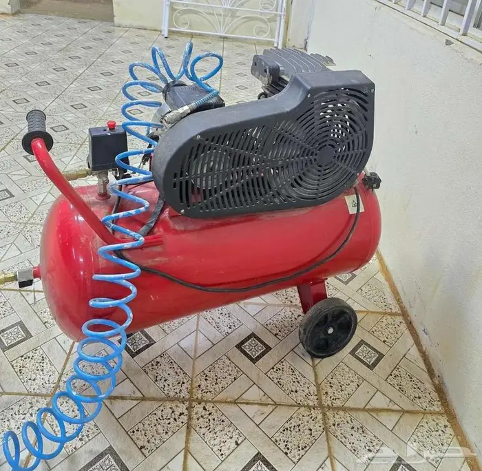 كمبريسر هواء إيطالي 100 لتر 0