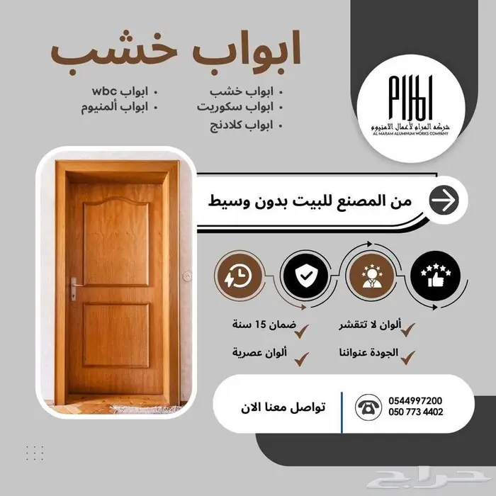 مطابخ وأبواب ألمنيوم من شركة المرام - مدينة الملك عبدالله 11