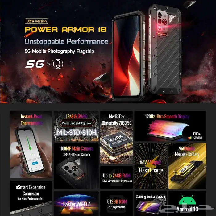 يوليفون ارمور 18 0