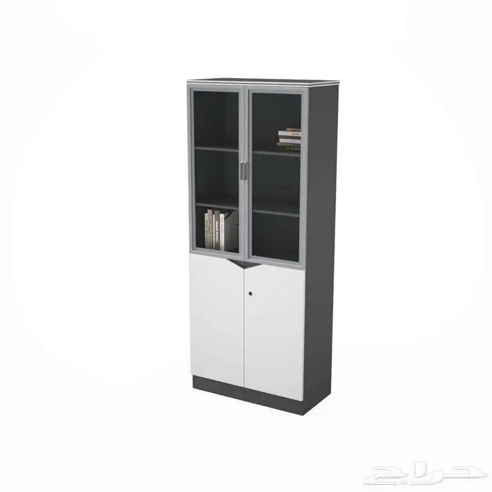 اثاث مكتبي مكاتب الي شركات مودرن فخم ابيض وبارتشن وكراسي 4