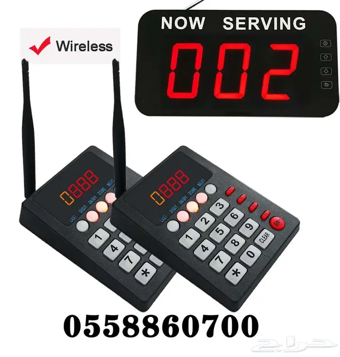 ماكينة طباعة ارقام انتظار العملاء وتنظيم الدور 3