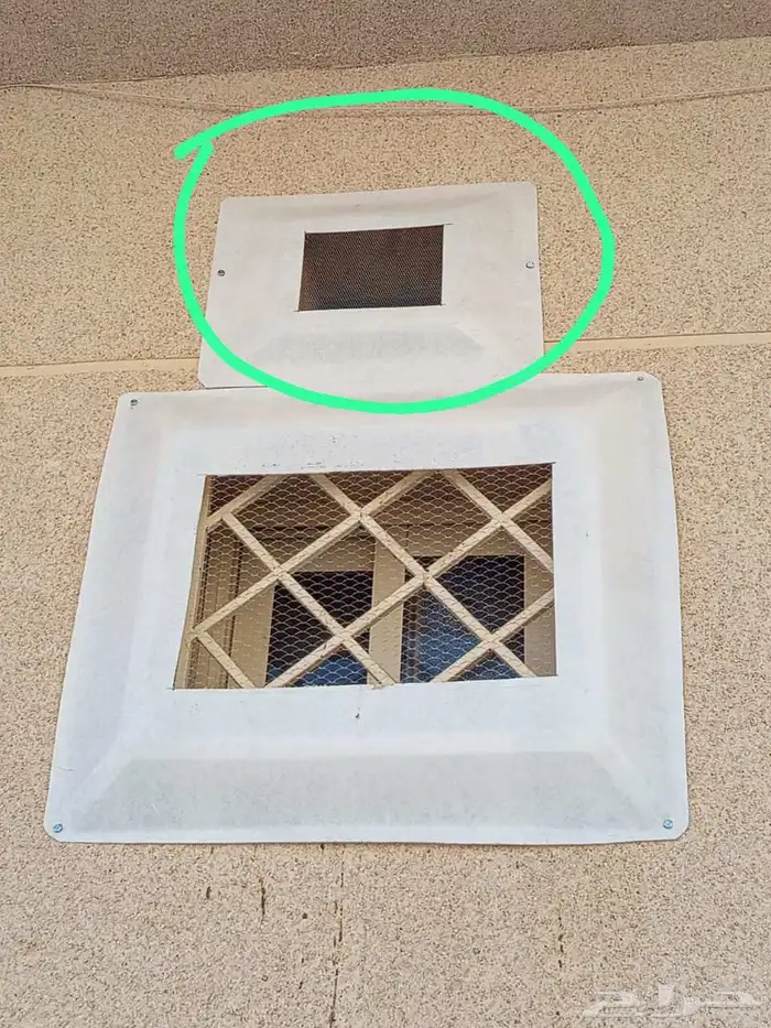 شبك المكيف خارجي فايبر جلس 2