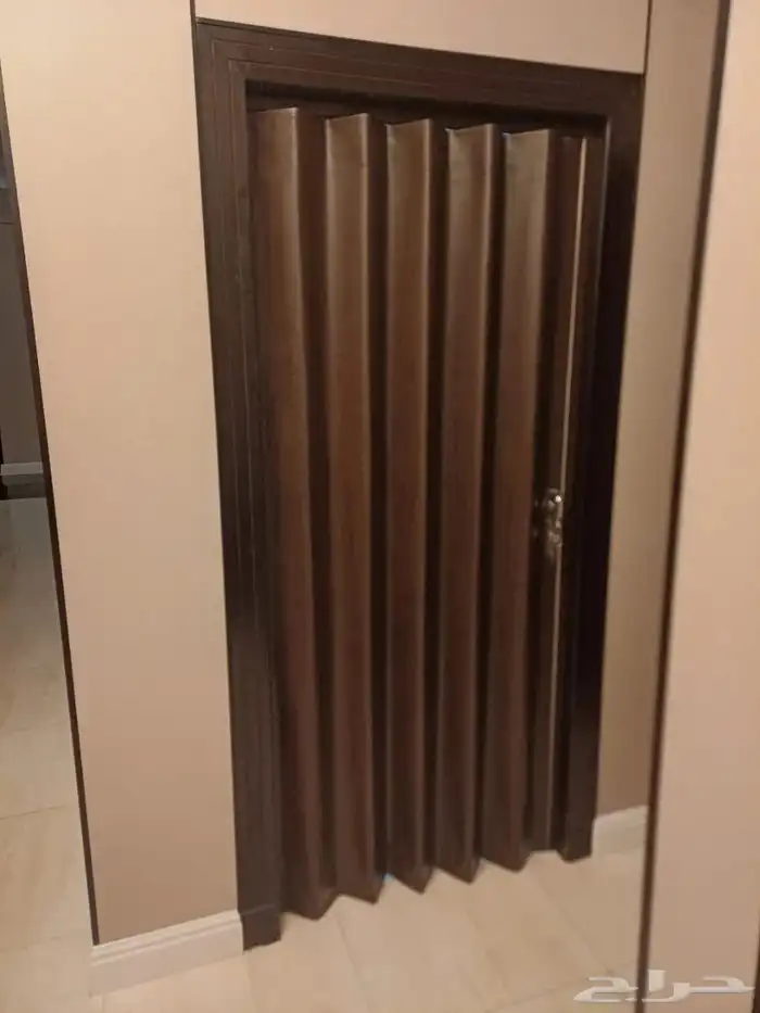 ابواب سحب سحاب سحابة جلد وبلاستيك كورديون 0