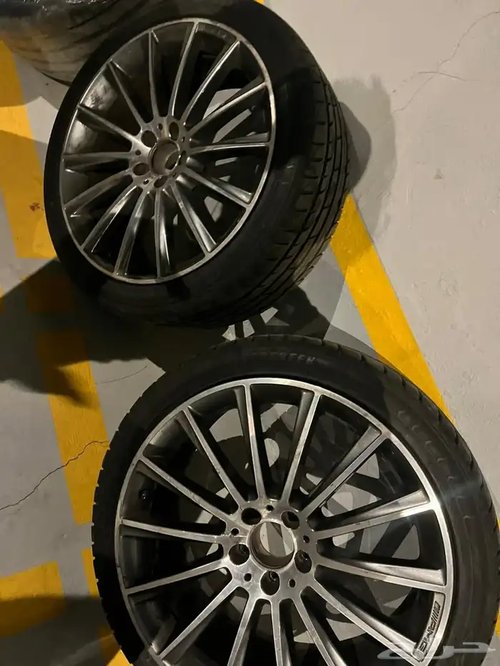 طقم جنوط مرسيدس للبيع 2