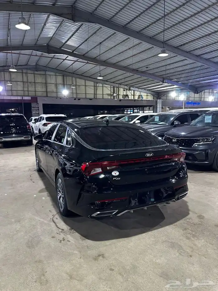 كيا K5 اسود 2020 بنزين بطاقة جمركية وارد كوريا 5
