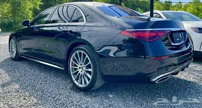للبيع مرسيدس S580 موديل 2022 داخليه جملي وارد كندا 4