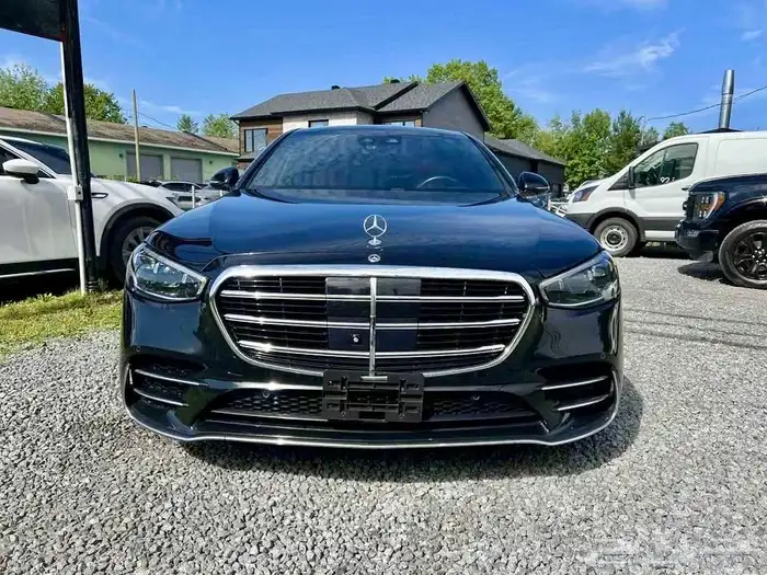 للبيع مرسيدس S580 موديل 2022 داخليه جملي وارد كندا 2