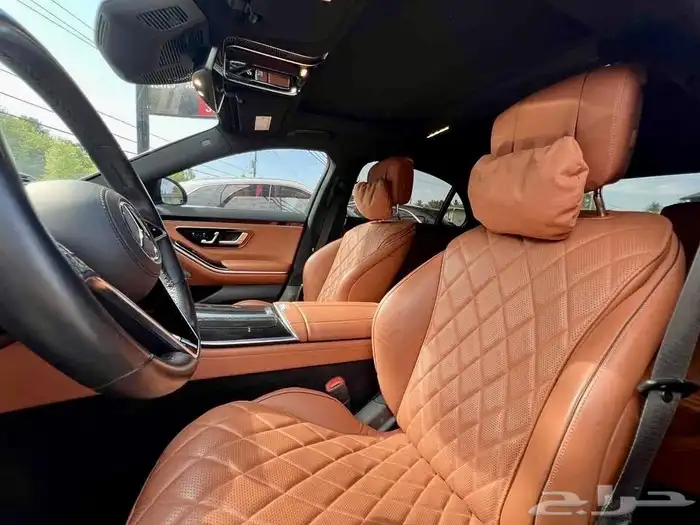 للبيع مرسيدس S580 موديل 2022 داخليه جملي وارد كندا 7
