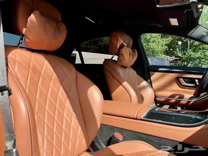 للبيع مرسيدس S580 موديل 2022 داخليه جملي وارد كندا 12